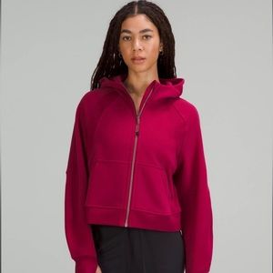 Stunning Lululemon Oversized Full Zip Scuba! Beautiful color!